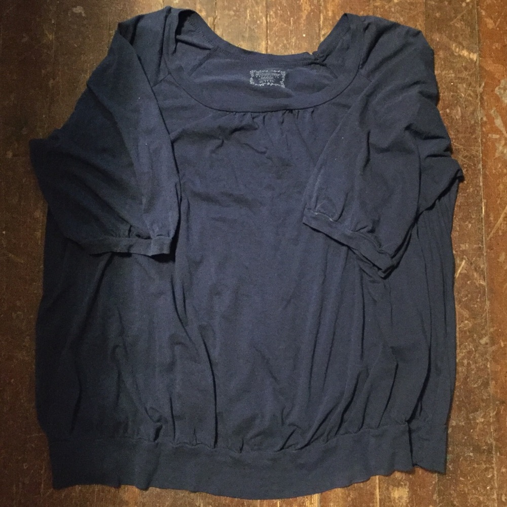 Plus size maternity shirt